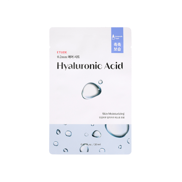 Etude 0.2 Therapy Air Mask - Hyaluronic Acid - 1pc