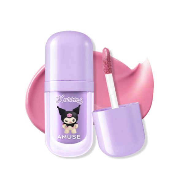 Amuse - Bebe Tint (My Melody & Kuromi special edition) - 3.8g - 12 Earl Grey Cherry Blossoms