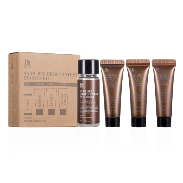 Benton - Snail Bee High Content Starter Kit - 20ml + 12g + 12g + 12g Benton - Snail Bee High Content Starter Kit - 20ml + 12g + 12g + 12g