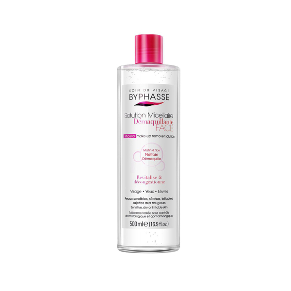 BYPHASSE - Byphasse - Micellar Makeup Remover Solution 500ml - 500ml BYPHASSE - Byphasse - Micellar Makeup Remover Solution 500ml - 500ml
