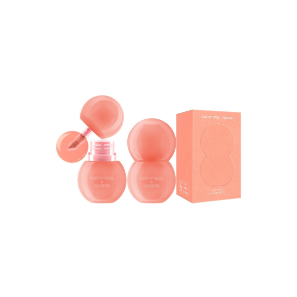 Cathy Doll  - Cathy Doll x Maeng Dot Pop Liquid Blush - 4g - 03 Peach Pastel