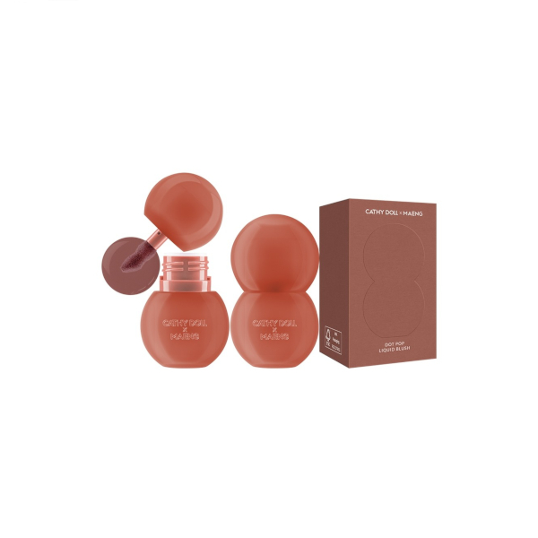 Cathy Doll  - Cathy Doll x Maeng Dot Pop Liquid Blush - 4g - 12 Quiet Red