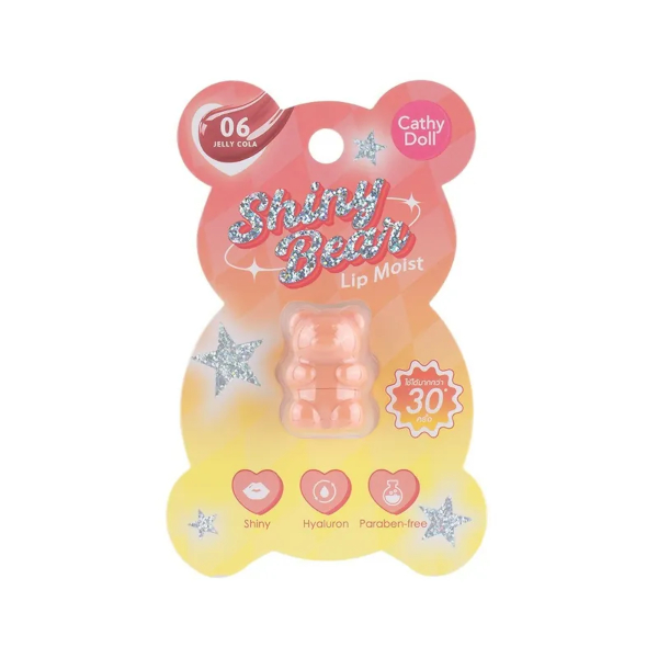 Cathy Doll Shiny Bear Lip Moist Jelly Cola 1.1g