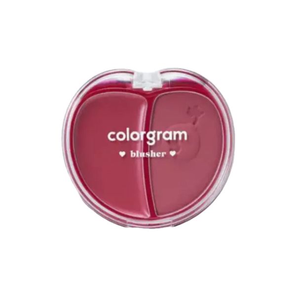 colorgram - Tintin Dory Duo Blusher - 5g - 05 Red Heart Duo
