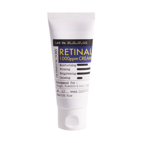 DERMA FACTORY - Retinal 1000ppm Cream - 30ml