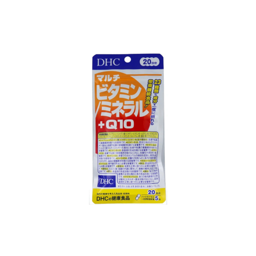 DHC - Multivitamin/Mineral + Q10 20 Days Supply - 100 tablets DHC - Multivitamin/Mineral + Q10 20 Days Supply - 100 tablets