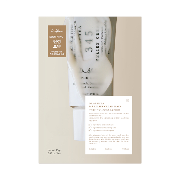 Dr. Althea - 345 Relief Face Mask - 4ea