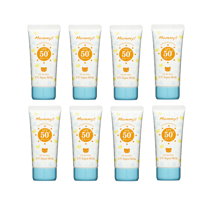 ISEHAN Kiss Me Mommy UV Aqua Milk SPF50+ PA++++ - 50g (8ea) Set