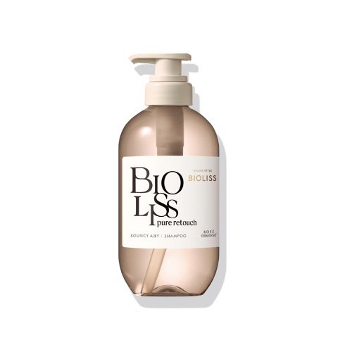Kose - Salon Style Bioliss Pure Retouch Bouncy Airy Shampoo - 480ml