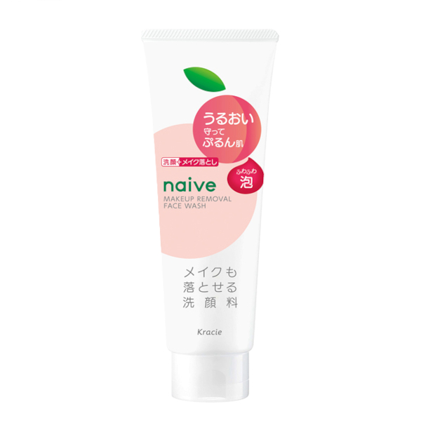 Kracie - Naive Makeup Removal Face Wash Moisturizing - 180g