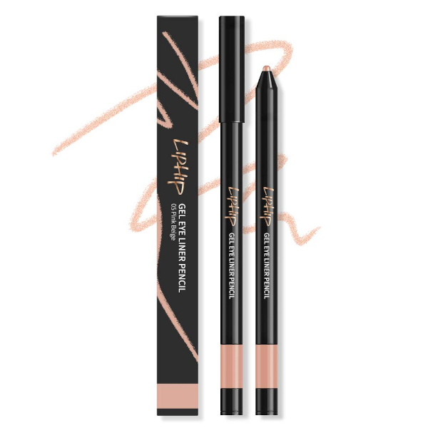 LipHip - Gel Eyeliner Pencil - 0.4g - 05.Pink Beige