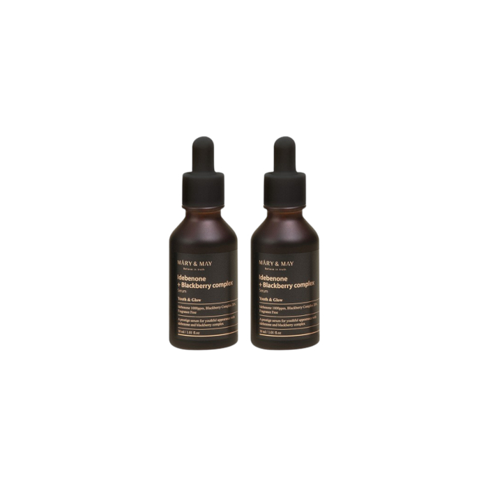 Mary&May Idebenone+Blackberry Complex Serum - 30ml (2ea) Set