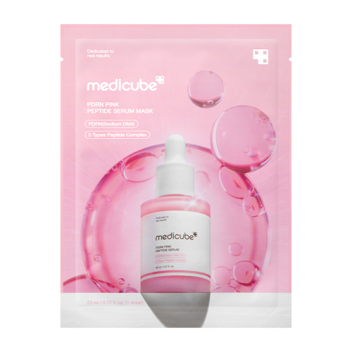 medicube - PDRN Pink Peptide Serum Mask - 23ml