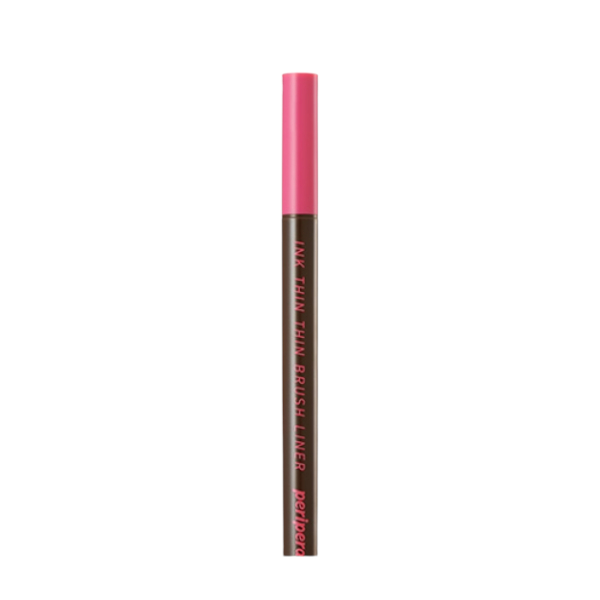 peripera - Ink Thin Thin Brush Liner - 0.5g - 002 Brown Film