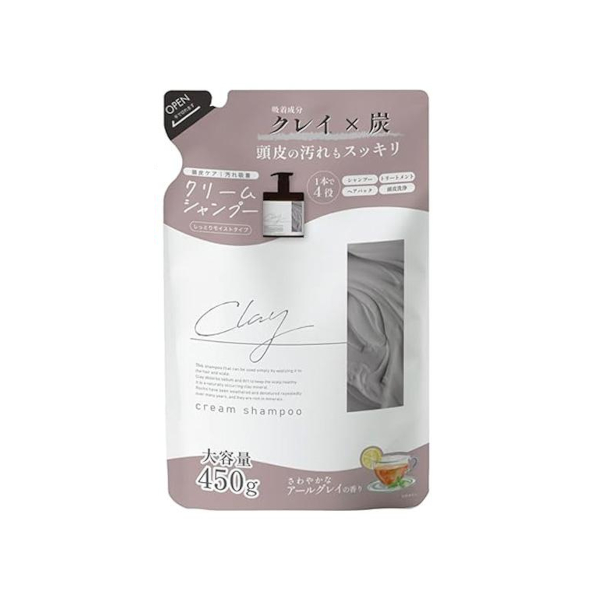 Picomonte - Clay Cream Shampoo Refill - 450g Picomonte - Clay Cream Shampoo Refill - 450g