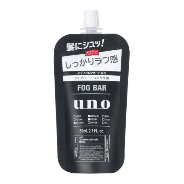 Shiseido - Uno Fog Bar Mist Wax Refill - Design - 80ml