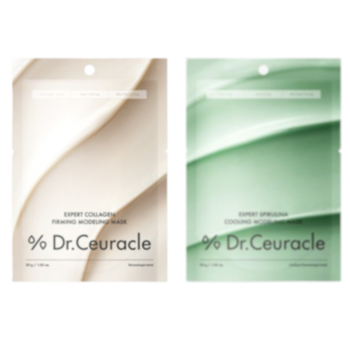 Dr.Ceuracle - Expert Spirulina Cooling Modeling Mask + Collagen Firming Modeling Mask 30g Set Dr.Ceuracle - Expert Spirulina Cooling Modeling Mask + Collagen Firming Modeling Mask 30g Set