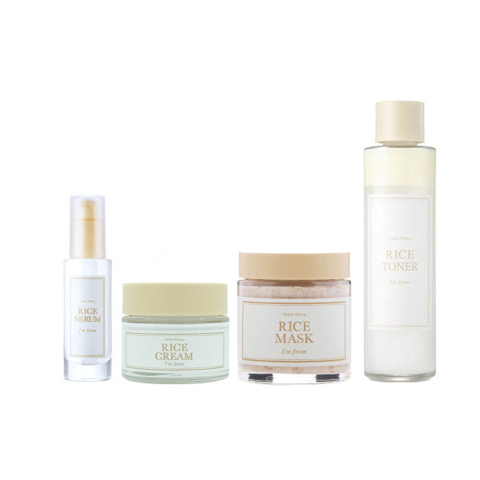 I'm From Rice Set - Skincare Set - Hydrating - Nourishing