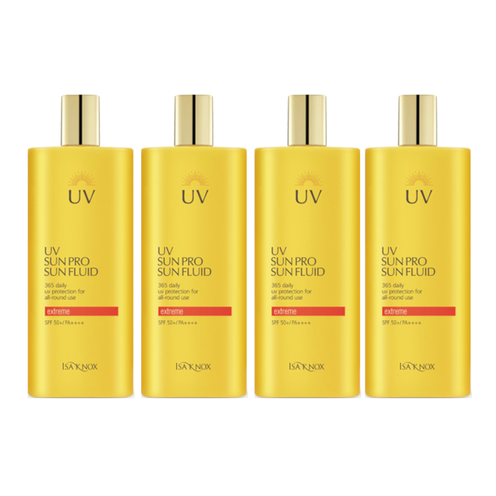 ISA KNOX - UV Sun Pro 365 Daily Extreme Sun Fluid SPF50+ PA++++ - 70g (4ea) Set