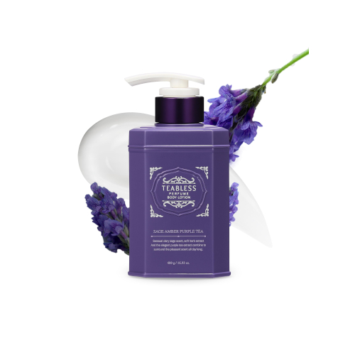 Teabless - Perfume Body Lotion - 480g - Sage Amber Purple Tea Teabless - Perfume Body Lotion - 480g - Sage Amber Purple Tea