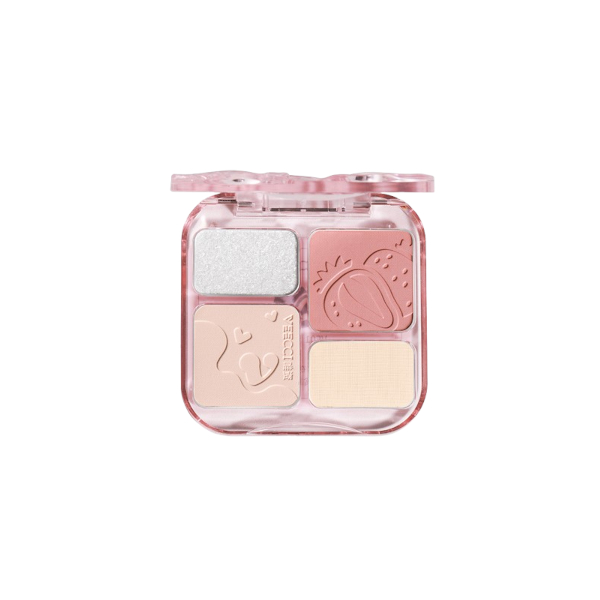 VEECCI - Self-contorting Facial Comprehensive Plate - 9g - VE01 Sweet Berry Powder